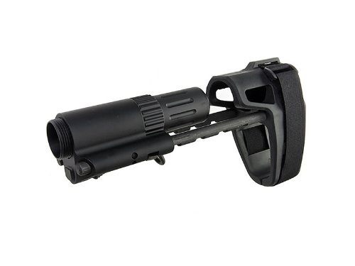 ARES Amoeba Adjstable Stock (Type A) for Ameoba &amp; Ares M4 Series - Black