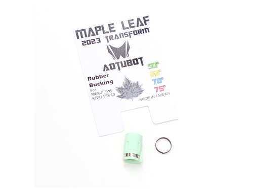 Maple Leaf  2023 Transformers Autobot 50° Hop Up Rubber for VSR &amp; GBB (GN)