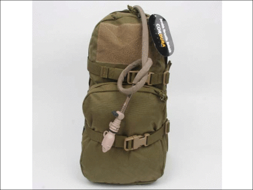 Cordura Modular Assault Pack w/ 3L Hydration Bag (TAN)