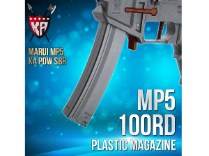 MP5 Plastic Magazine / 100 Rds