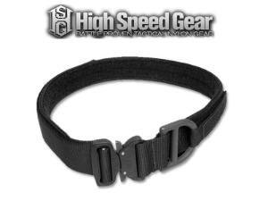 HIGH SPEED GEAR Cobra 1.75 rigger belt - 하이 스피드 기어 코브라 1.75 리거 벨트 벨크로 버젼 (검정)
