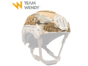 팀웬디 엑스필 카본/LTP 레일 2.0 헬멧 커버 (멀티캠)