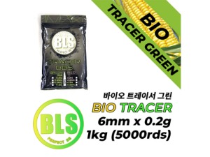 BLS Bio Tracer BB 6mm 0.2g 5000rds / Green