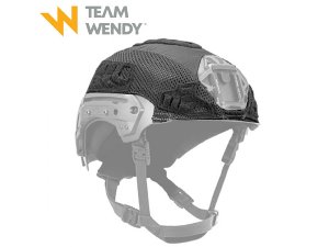팀웬디 엑스필 카본/LTP 레일 2.0 헬멧 커버 (검정)