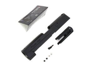 가더 Steel CNC Slide Set for MARUI P226/E2 (black/Late Ver. Marking)