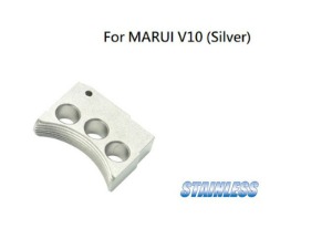 가더  3 Holes Stainless Trigger For MARUI V10 (Silver)