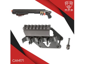 Scope Mount with Cartridge Holder for 870