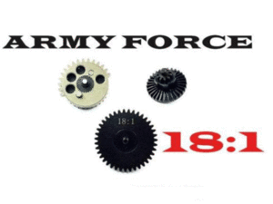 Army Force 스틸 스탠다드 토크업 18:1 기어 세트 