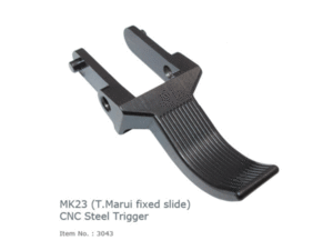 WII Tech MK23 (T.Marui fixed slide) CNC Steel Trigger