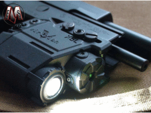 EMERSON X5L Rail Green laser w/ LED Flashlight