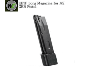 WE KH3P Long Magazine for M9 GBB Pistol 