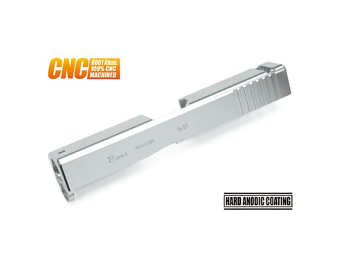 가더  Aluminum CNC Slide for MARUI G19 Gen4 (Silver)