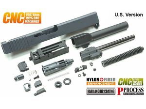 가더 G17 Gen2 Aluminum Slide Complete Set (2020 New Ver./U.S. Ver./Black )