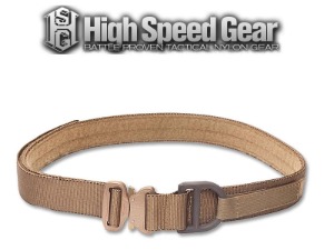 HIGH SPEED GEAR Cobra 1.75 rigger belt - 하이 스피드 기어 코브라 1.75 리거 벨트 벨크로 버젼 (코요테 브라운)