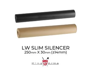 LW Slim Silencer 30mm x 250mm
