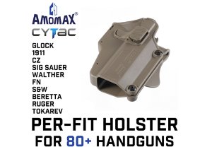 Per Fit Holster for 80+ Handguns(색상선택)