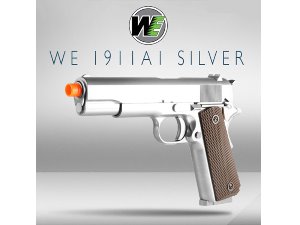 WE 1911A1 Silver