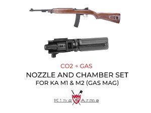 Nozzle and Chamber set for King Arms M1/M2 Series (for GAS Mag)