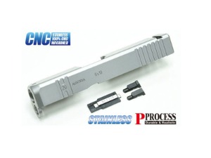 가더 Stainless CNC Slide for MARUI G26 Gen3 (Custom/Silver)
