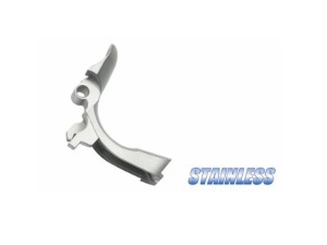 가더 Stainless Grip Safety For MARUI HI-CAPA (Silver)