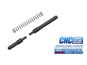 가더 CNC Stainless Plunger Pins for MARUI V10 (Black)