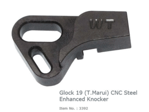 WII Tech  Glock 19 (T.Marui) CNC Steel Enhanced Knocker