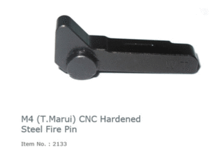 WII Tech  M4 (T.Marui) CNC Hardened Steel Fire Pin