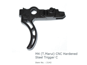 WII Tech  M4 (T.Marui) CNC Hardened Steel Trigger C