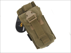 Double mag pouch w Medical scissors holder ( TAN )