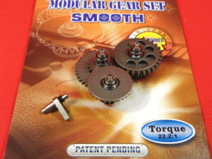 Modular Gear Set - SMOOTH 7mm Ver.2/Ver.3, NanoTorque 22.2:1